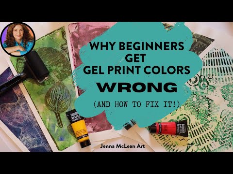 Why Beginners Get Gel Print Colors Wrong (and how to fix it!)