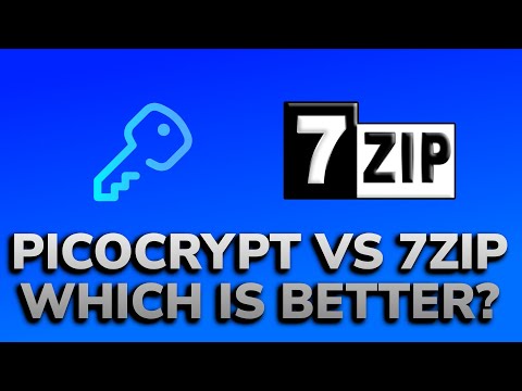 How To Encrypt Archives & Files | 7zip & Picocrypt Guide