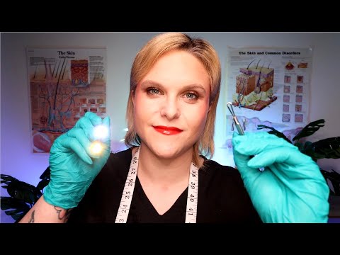 MOST Relaxing ASMR Face Exam & Blackhead Extraction