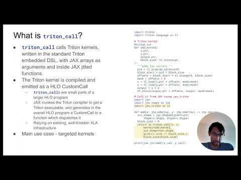 Pallas A JAX Kernel Language 3 2