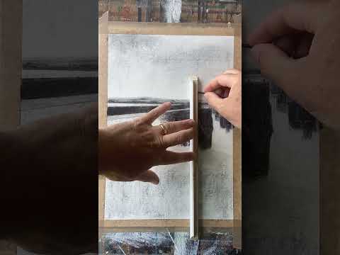 Charcoal drawing | Moored in Padstow, Cornwall #drawing #charcoal #charcoaldrawing #drawings