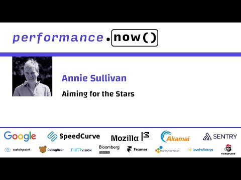Aiming for the Stars | Annie Sullivan | performance.now() 2024