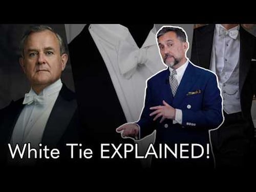 How To Perfect Modern White Tie