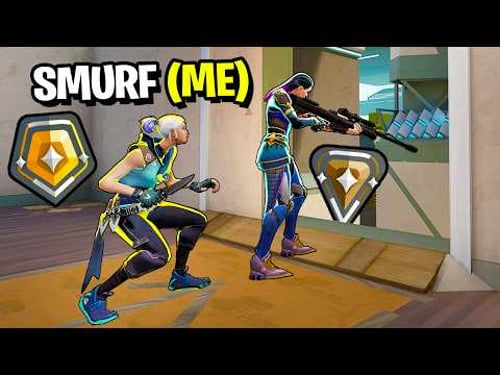 I Tried SMURFING in Bronze to Prove It’s CHEATING.