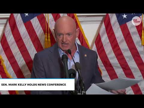 Full Mark Kelly press conference on Trump Pentagon 'intimidation,' Venezuela boat strikes and more