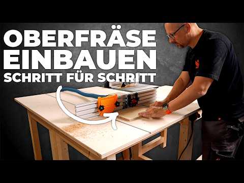 Installing a router into your workbench – step by step