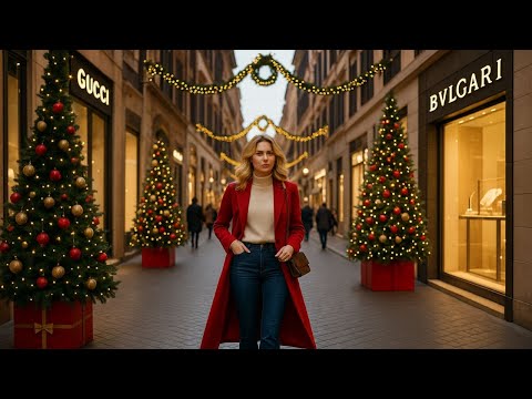 ✨ Rome Street Style — Luxury Xmas & City BeautyIn Italiano:Youtube 1