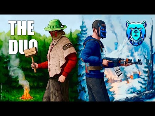 When a Solo Builder and a PVP God play rust II... (ft. Blooprint)