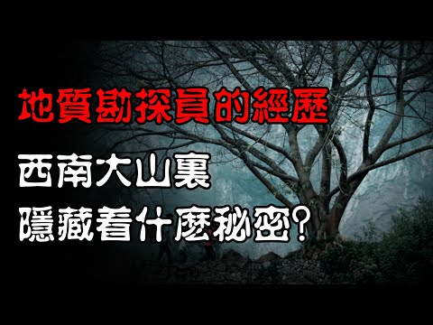 地质勘探员讲述的经历:西南大山里隐藏着什么秘密? | 恐怖故事 | 真实灵异故事 | 深夜讲鬼话 | 故事会 | 睡前鬼故事 | 鬼故事 | 诡异怪谈