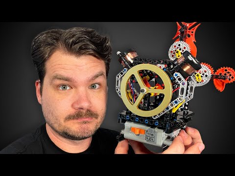 I Made a Working Solenoid Engine out of LEGO
