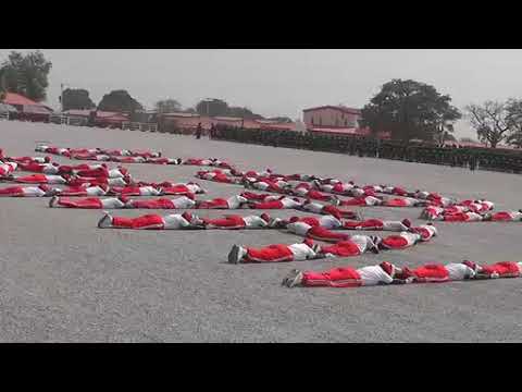 76 REGULAR RECRUITS INTAKE (RRI) POP CALISTHENIC DISPLAY