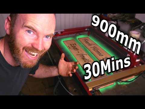 laser can do this in 30mins! *Technique makes 600%+ proffit* xTool D1 40w + extensions review