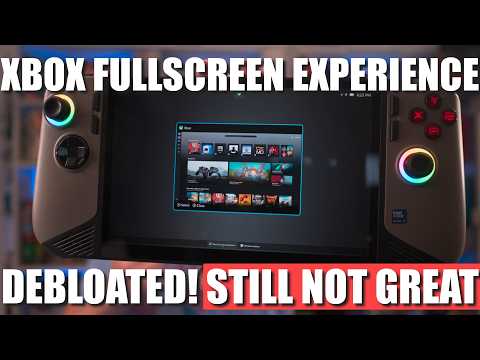 Wish It Was Better - LEAKED Xbox FullScreen Experience