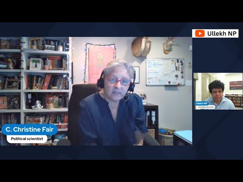 Christine Fair: "Lashkar (LeT) is a principled killing machine, targets only those outside Pakistan"