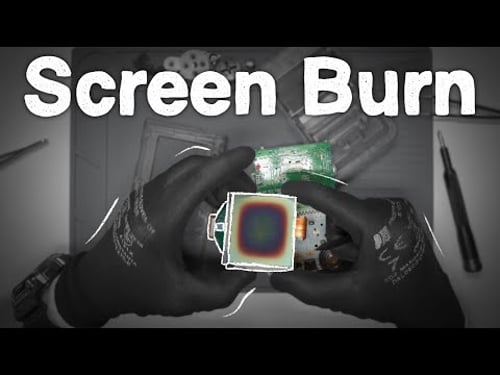Fixing Severe Screen Burn On A Game Boy Pocket