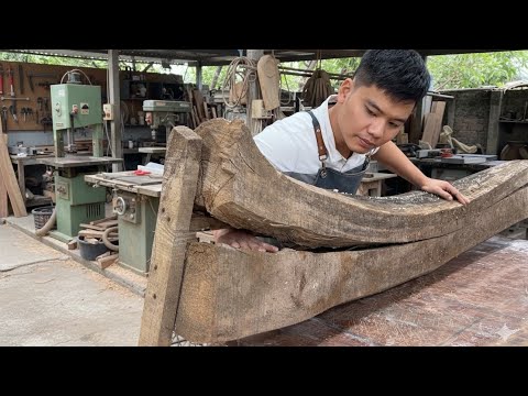 Everyone Ignores This Wood... But I Built The Most Unique Table