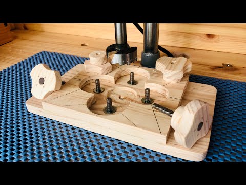 4 Knob Jigs to Make at the Same Time