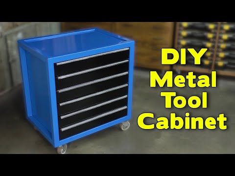Making a Metal Tool Cabinet - Ultimate Toolbox Build