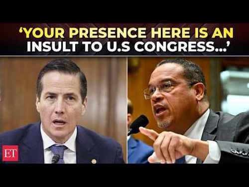 'You're a low caliber man, Mr Ellison!': Moreno snaps at Minnesota AG in explosive Senate hearing