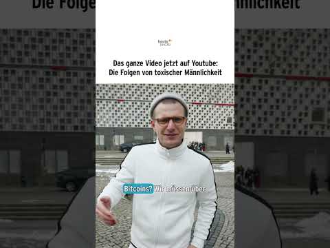Das ganze Video jetzt auf Youtube: Die Folgen von toxischer Männlichkeit | heute-show #shorts