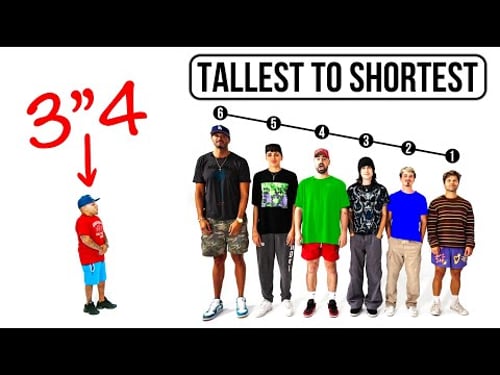 Little Person Ranks Guys Based on Height