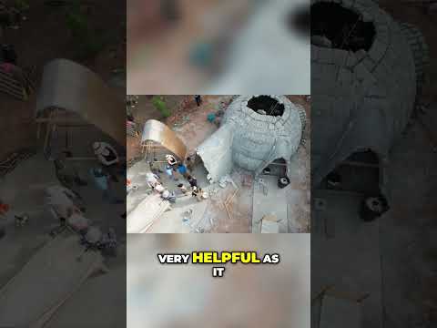 Aircrete's Thermal Mass: Why It's Better Insulation! #shorts