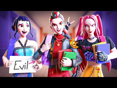 EVIL RUMI AT SCHOOL?! KPop Demon Hunters Animation