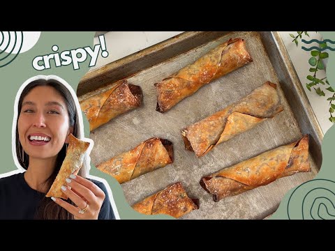 Crispy Baked Egg Rolls Recipe | Maxi's Kitchen