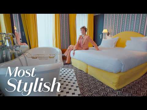 Luke Edward Hall Takes Us Inside His Crazy Colourful Paris Hotel