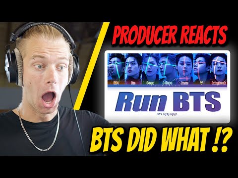 Producer Reacts to BTS - Run BTS ( 달려라 방탄 )
