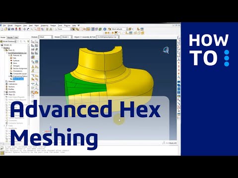 Advanced Hex Meshing in Abaqus/CAE | Abaqus tutorial