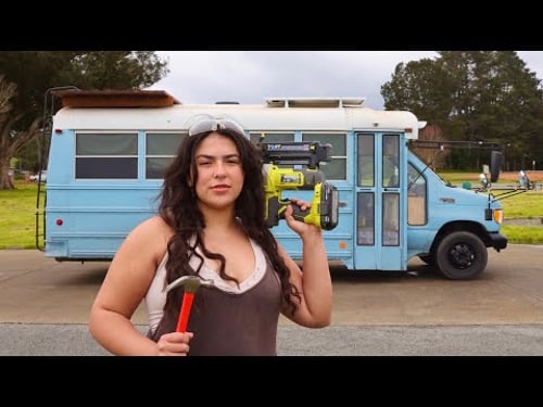 Turning a School Bus into a Dream Home