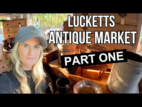 I Spent 4 Hours at the Huge Lucketts Fall Antique Market – Shop With Me!