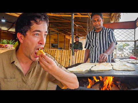 Sri Lankan STREET FOOD in Arugam Bay ๐ฑ๐ฐ Cuttlefish Curry + Leopard Safari!