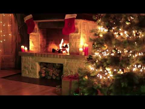 Frank Sinatra, Nat King Cole, Bing Crosby, Dean Martin π Best Christmas Songs by Fireplace #1