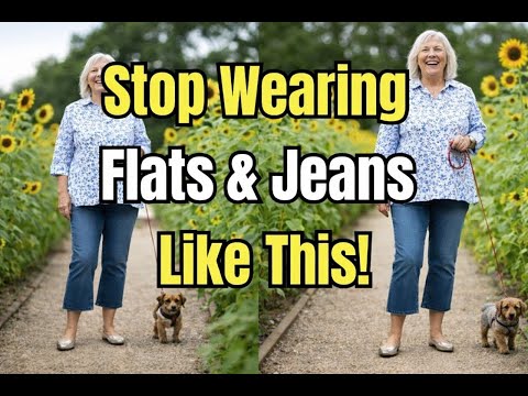 7 GENIUS Flat Shoes & Jean's Styling Hacks to Look 10x More EXPENSIVE Over 50
