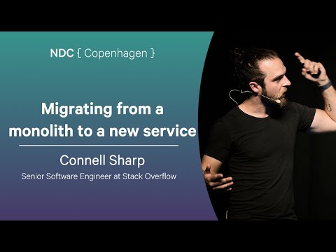 Migrating from a monolith to a new service - Connell Sharp - NDC Copenhagen 2025