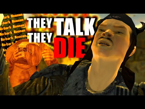 Fallout New Vegas, but I kill every NPC that interacts with me