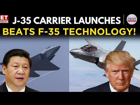 China’s J-35 Fighter Takes Lead Over F-35 | Explained: Carrier Launches & Advanced Tech | World News