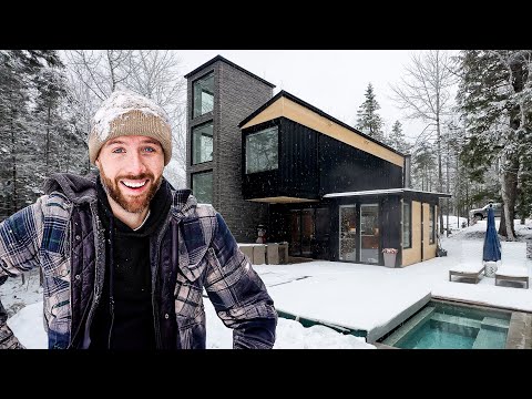 First Winter in a Shipping Container Home