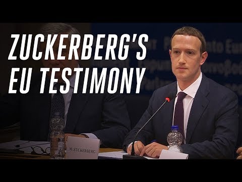 Zuckerberg's EU testimony: what he didn't answer