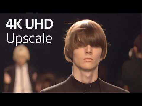 DIOR HOMME 2007 SPRING SUMMER "WE LOOK GOOD TOGETHER" BY HEDI SLIMANE / 4K UPSCALED