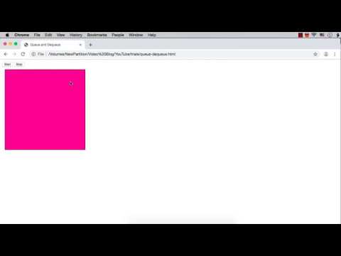 jQuery: Manipulate jQuery Queue using queue() and dequeue() Methods