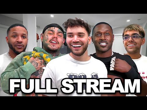 Adin Ross Goes to 6ix9ine’s Mansion (FULL STREAM)