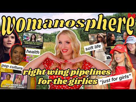The sneaky right wing pipelines for women 🎀🚩👀