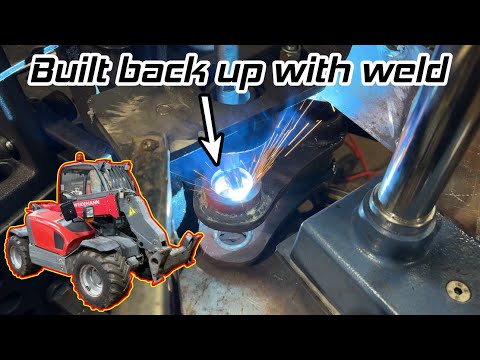 Tiny Telehandler needs some attention! Weidemann T4512. Part 2