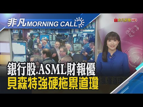 大摩.美銀獲利超乎預期 股價歡慶漲近5% 鮑爾直指就業疲軟 Fed月底降1碼機率破95%|主播貝庭|【非凡Morning Call】20251015|非凡財經新聞