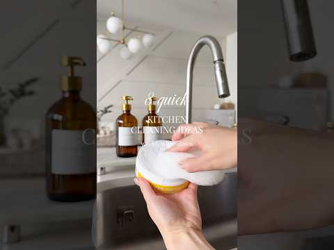 8 Kitchen Things You Should Clean Weekly✨ #cleanhome #cleaningmotivation #tidykitchen