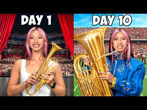Michelle Tries 10 Instruments In 10 Days!