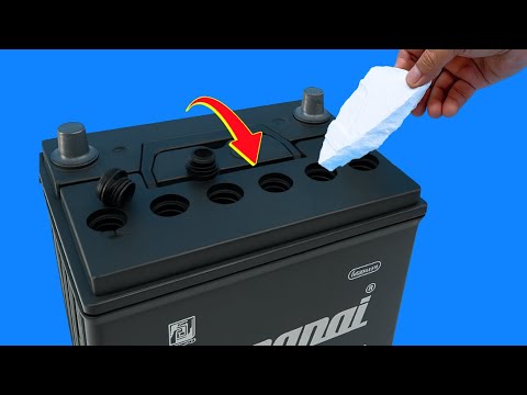 Make Old Batteries Last FOREVER! Styrofoam Trick Millions Don’t Know😱🔋